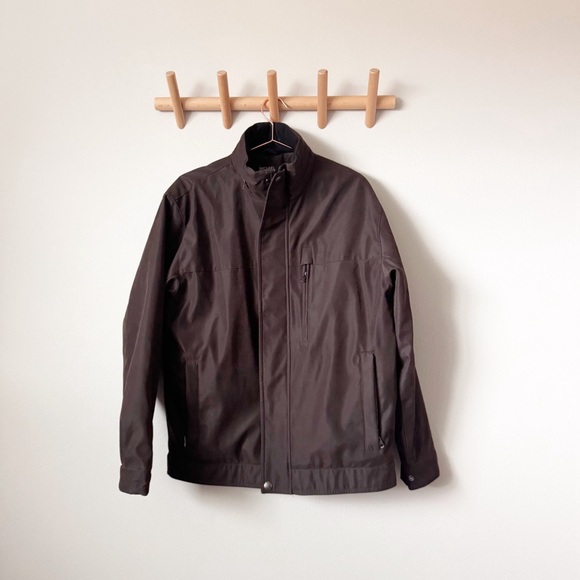 Michael Kors Belgravia Woven Zip-Up Jacket - Picture 3 of 14